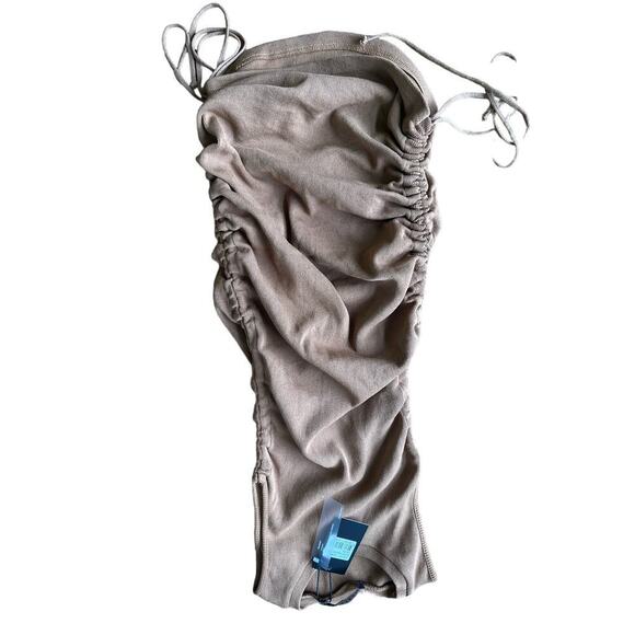 LIONESS Military Minds Mini Dress Camel New With Tags Size S - Picture 4 of 7